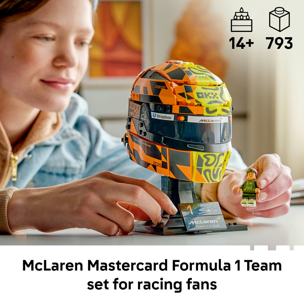 LEGO® Editions McLaren Mastercard F1® Team Lando Norris Helmet 43023