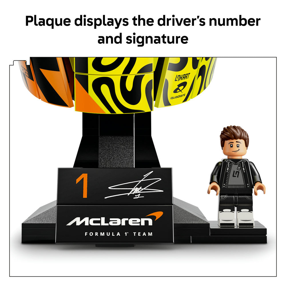 LEGO® Editions McLaren Mastercard F1® Team Lando Norris Helmet 43023