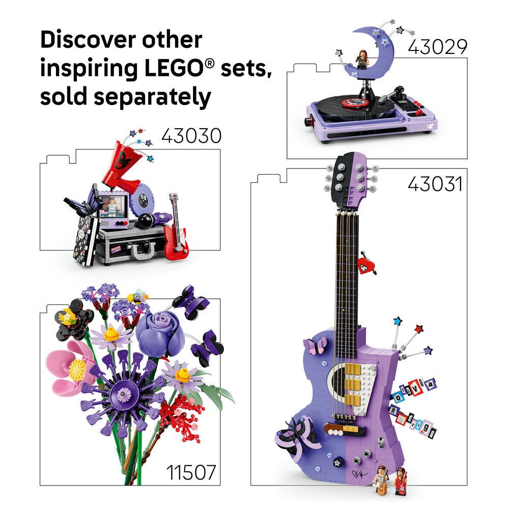 LEGO® Editions Olivia Rodrigo’s Vinyl Building Set for Kids 43028
