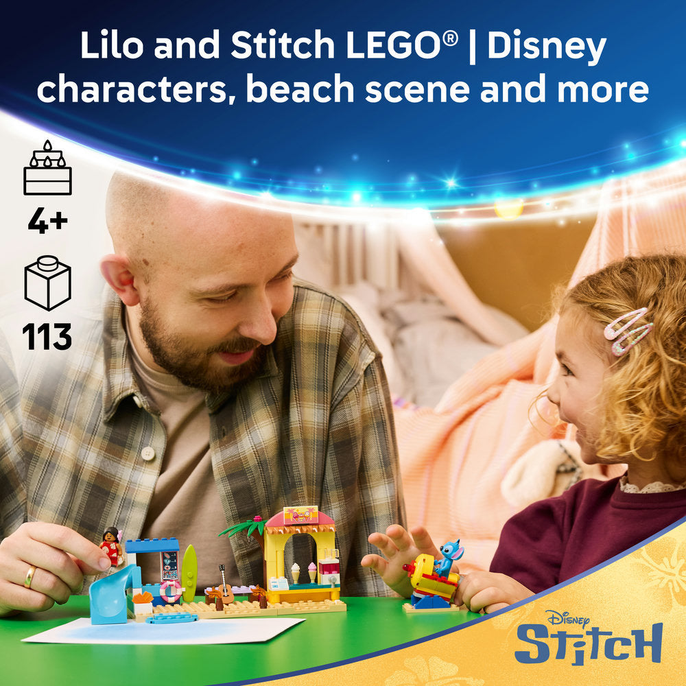 LEGO® ǀ Disney Beach Fun with Lilo & Stitch 43280