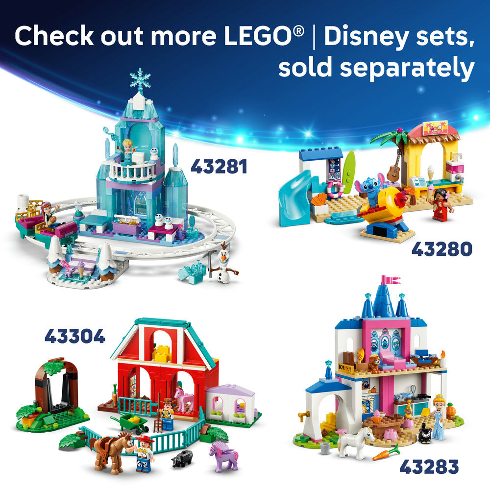 LEGO® ǀ Disney Moana Village House & Boat Building Toy 43282