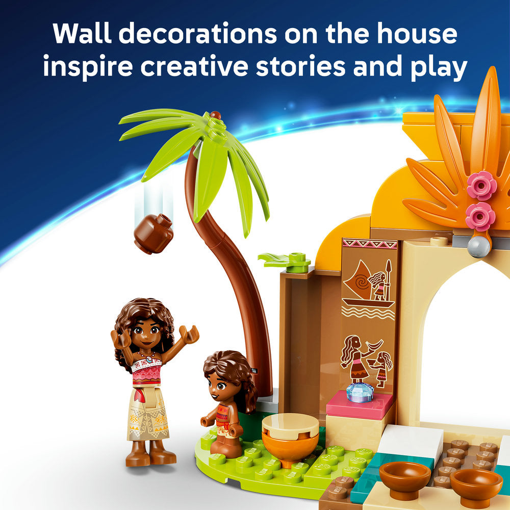 LEGO® ǀ Disney Moana Village House & Boat Building Toy 43282
