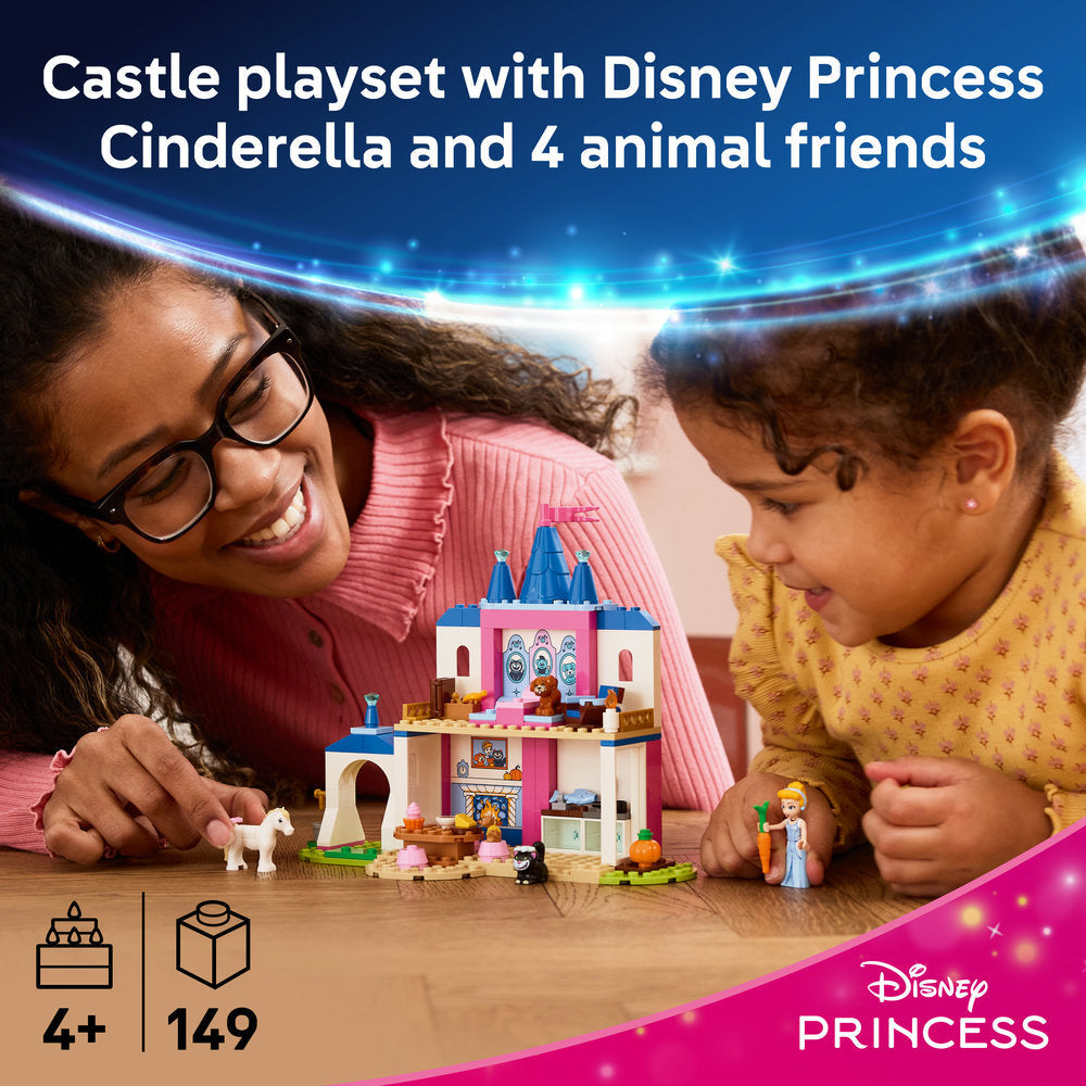 LEGO® ǀ Disney Princess Cinderella Animal Friends Castle 43283