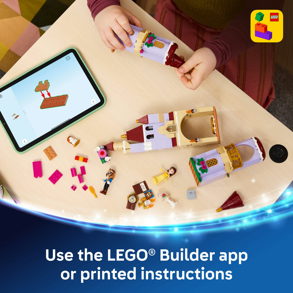 LEGO® ǀ Disney Princess Belle & the Beast’s Enchanted Castle 43289