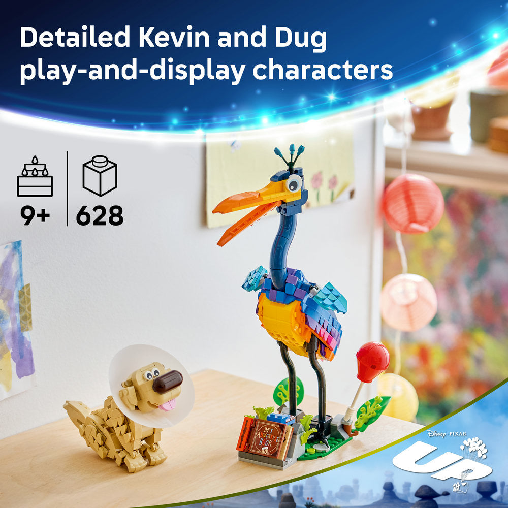 LEGO® ǀ Disney and Pixar Kevin & Dug Up Movie Building Set 43290