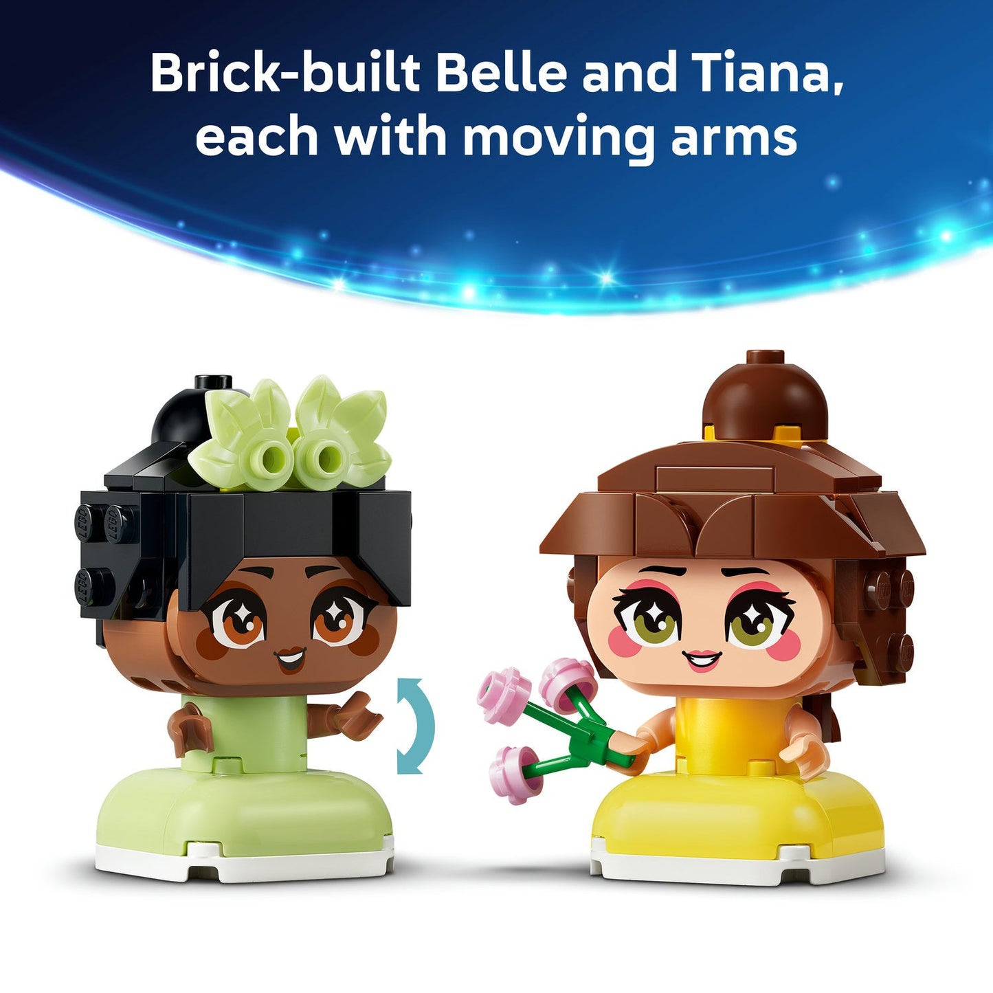 LEGO® ǀ Disney Princess Mini Belle & Tiana with Castle 43291