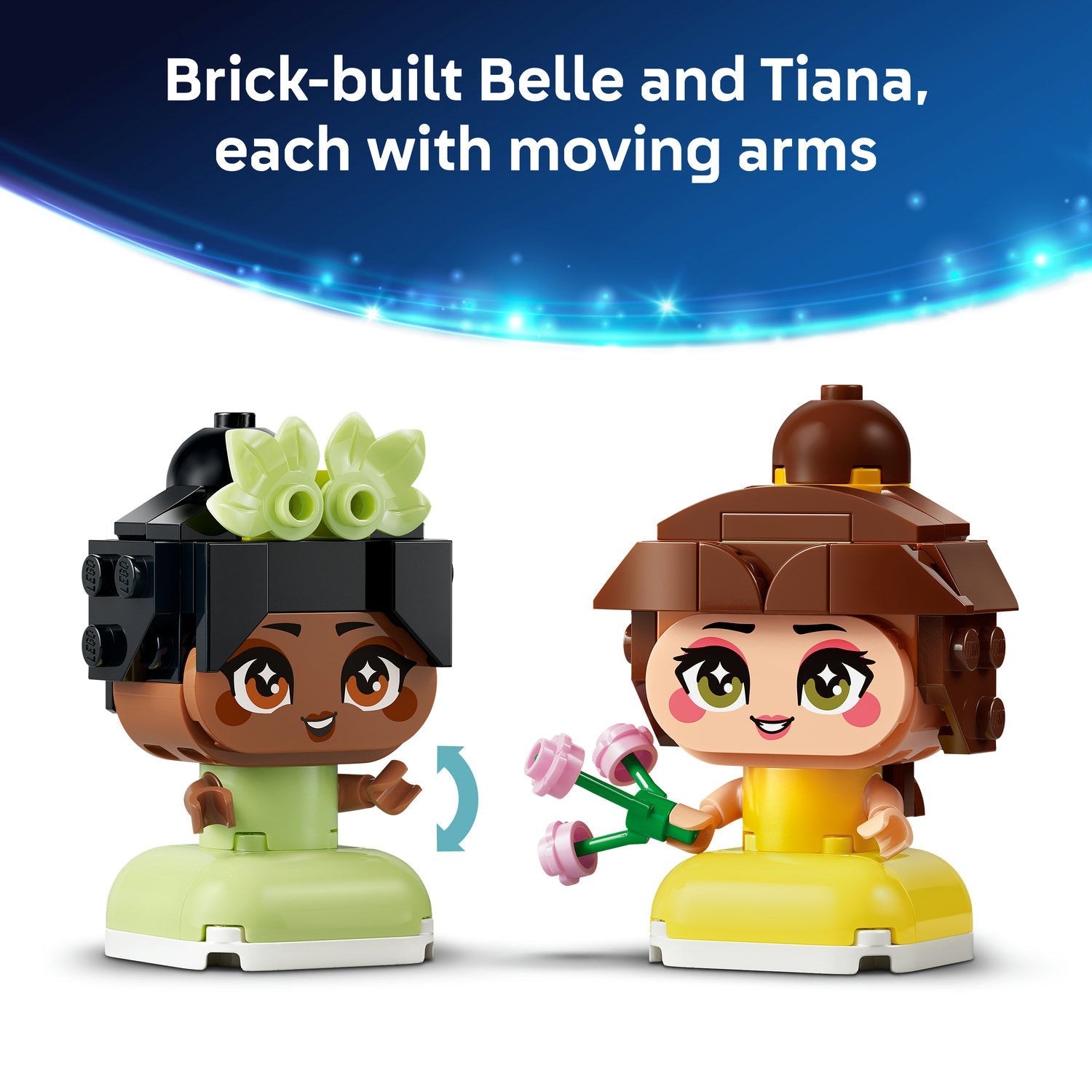 LEGO® ǀ Disney Princess Mini Belle & Tiana with Castle 43291