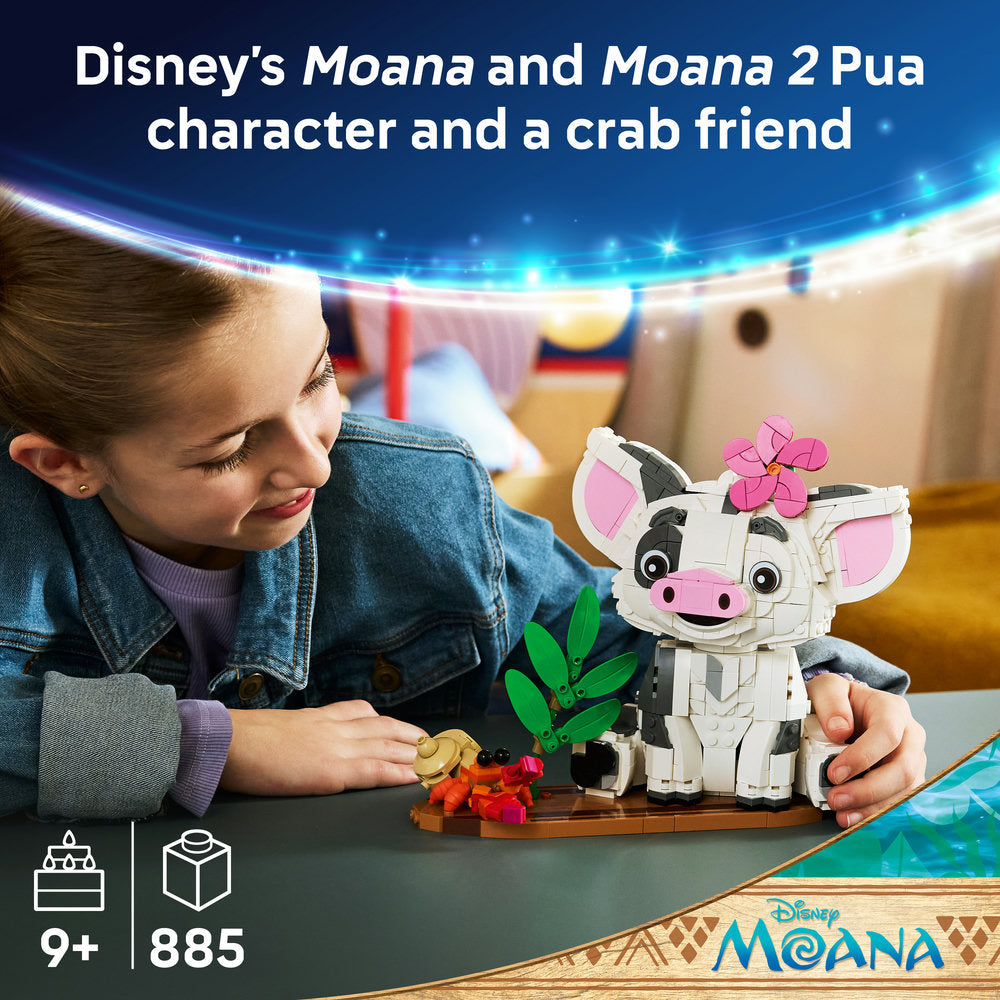 LEGO® | Disney Moana Pua Building Toy Pig Decoration 43292