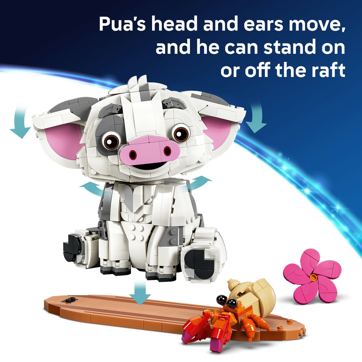 LEGO® | Disney Moana Pua Building Toy Pig Decoration 43292