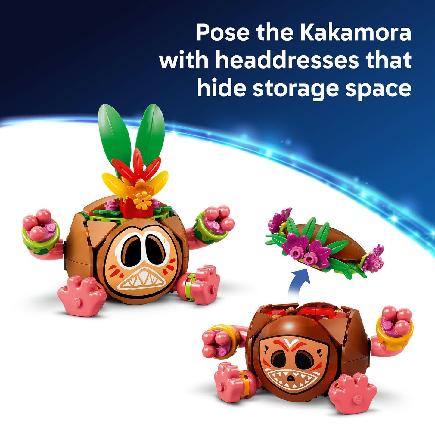 LEGO® ǀ Disney Moana Kakamora Building Toy Decoration 43293
