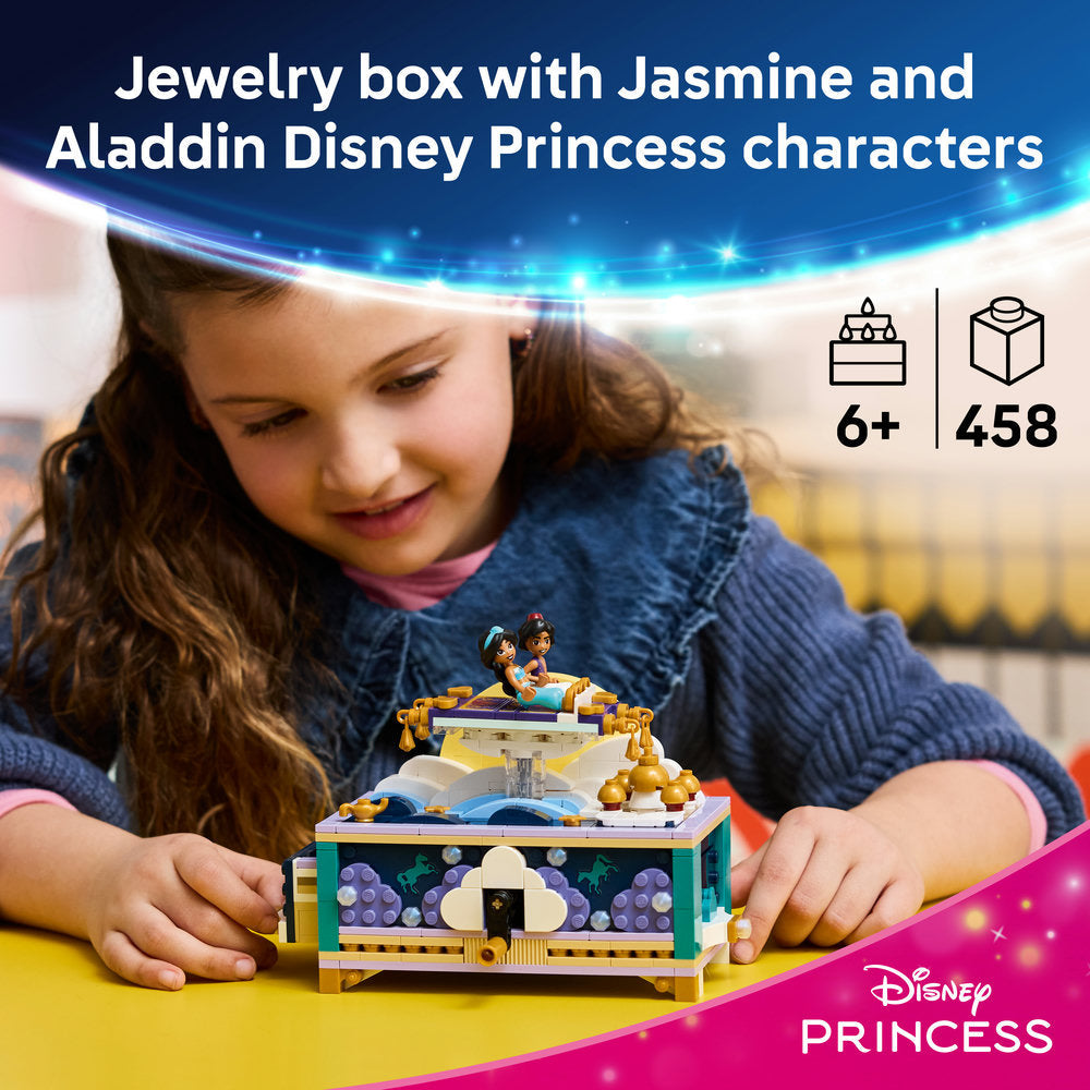 LEGO® ǀ Disney Princess Jasmine’s Jewellery Box Building Toy 43295