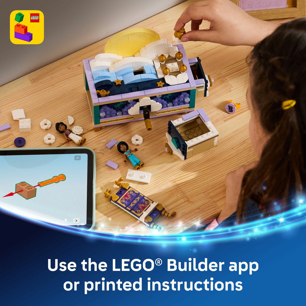 LEGO® ǀ Disney Princess Jasmine’s Jewellery Box Building Toy 43295