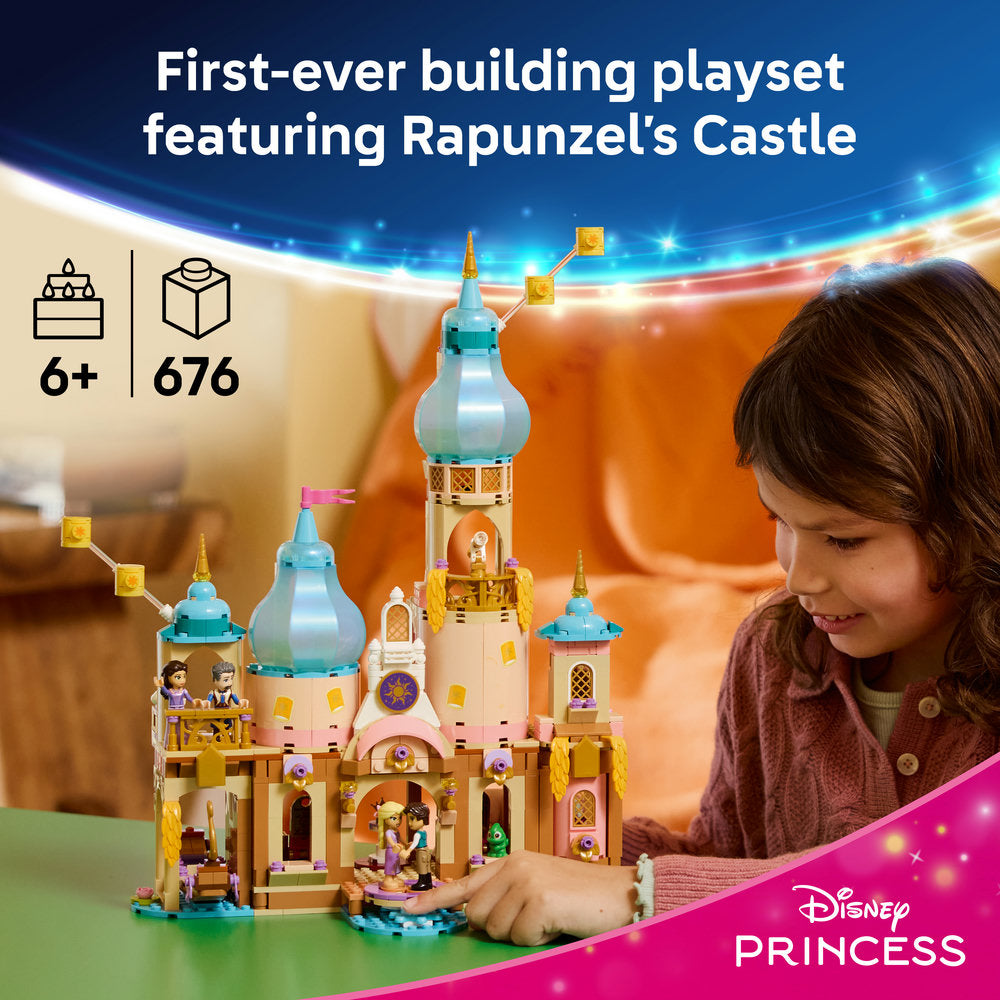 LEGO® ǀ Disney Princess Rapunzel’s Castle Building Set 43297