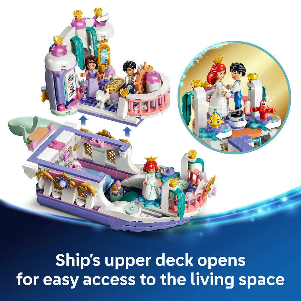 LEGO® ǀ Disney Princess Ariel’s Royal Wedding Boat 43299