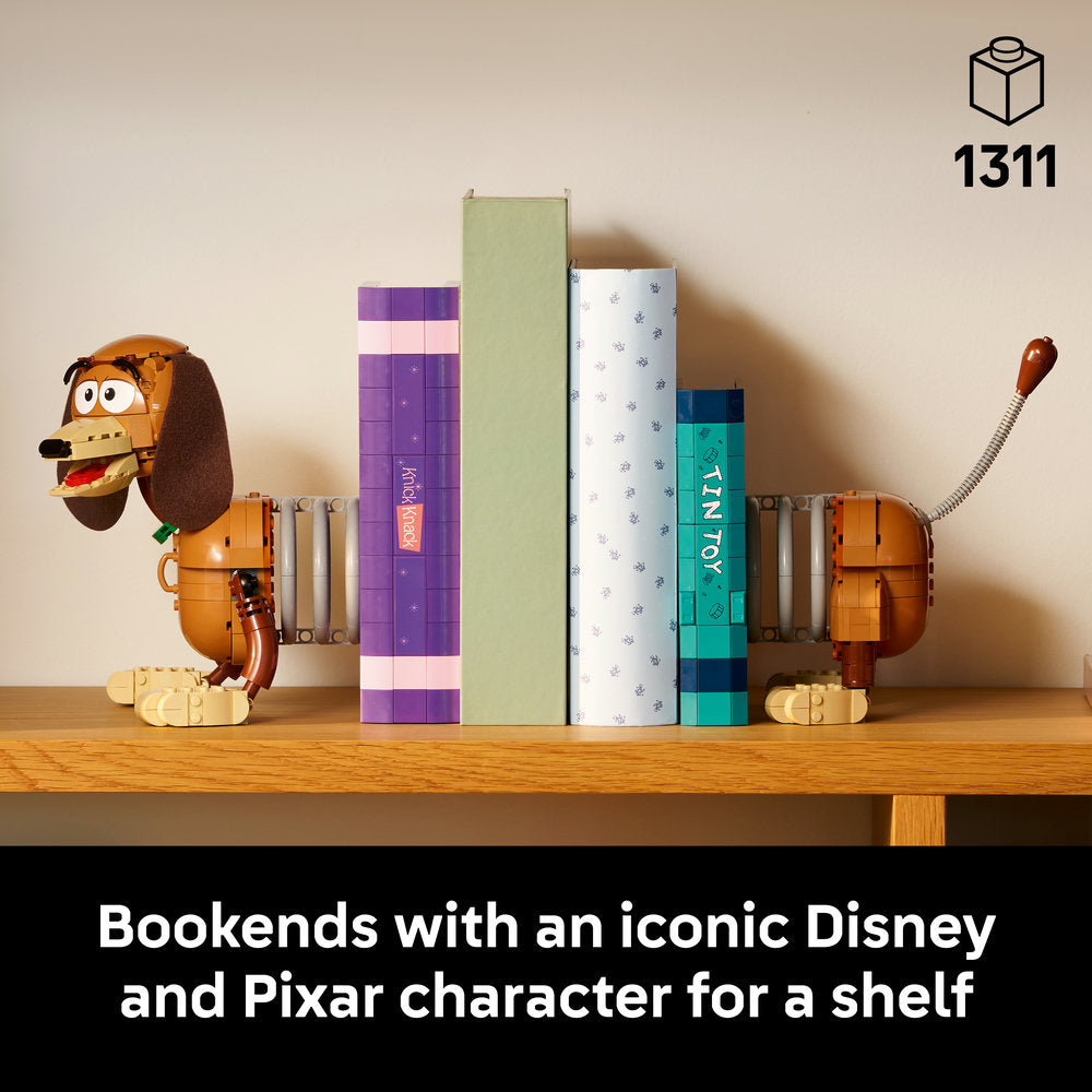 LEGO® ǀ Disney and Pixar Toy Story Slinky Dog Bookends 43301