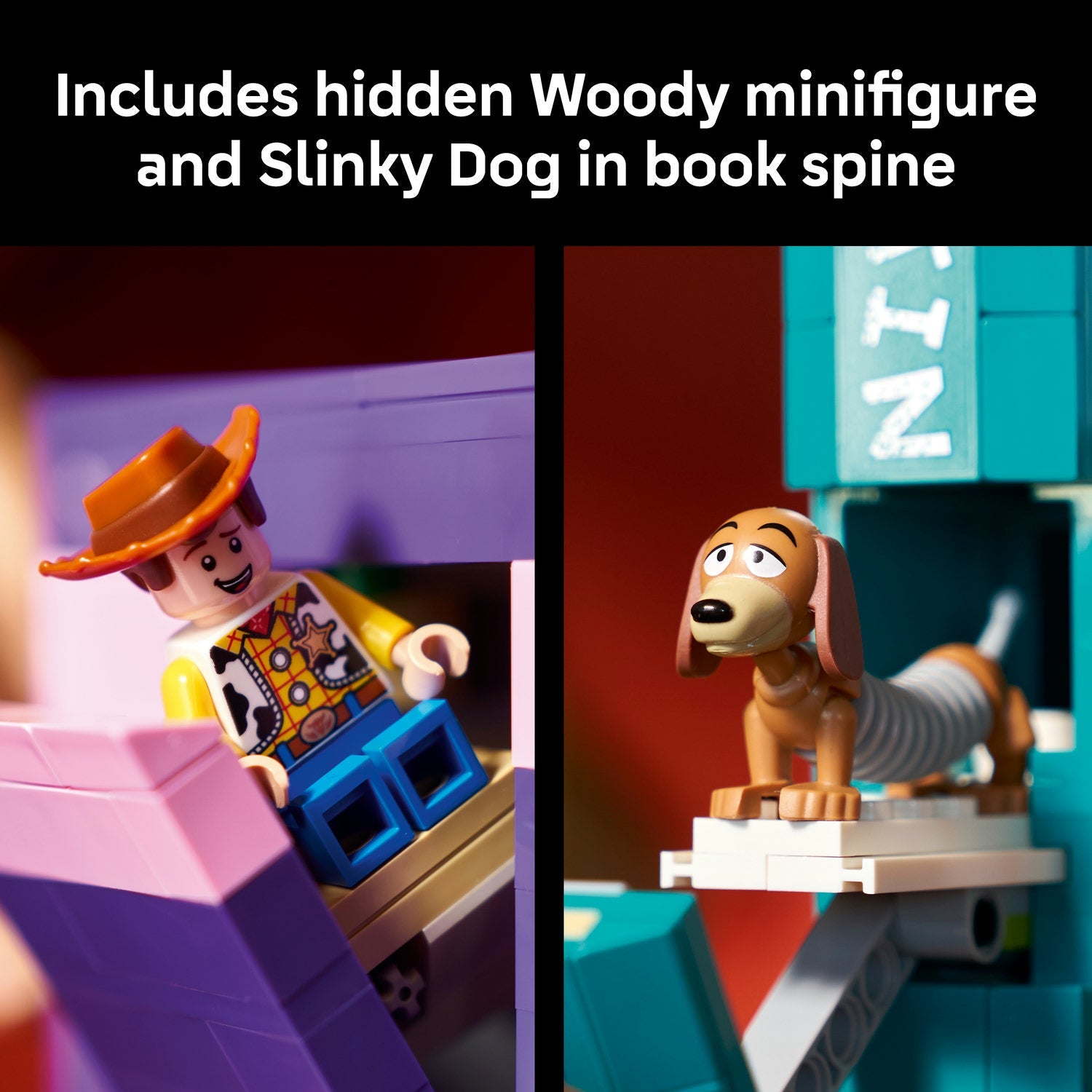 LEGO® ǀ Disney and Pixar Toy Story Slinky Dog Bookends 43301