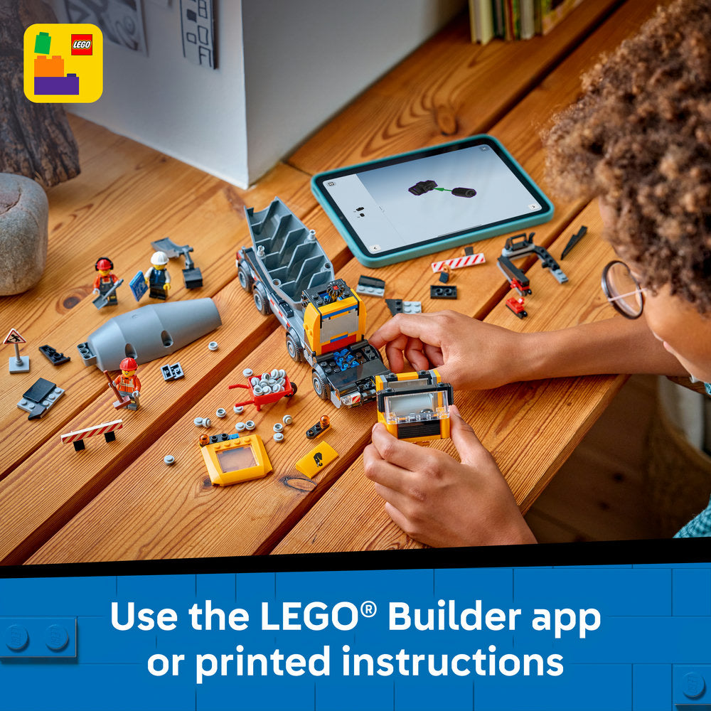 LEGO® City Cement Mixer Construction Toy for Kids 60478