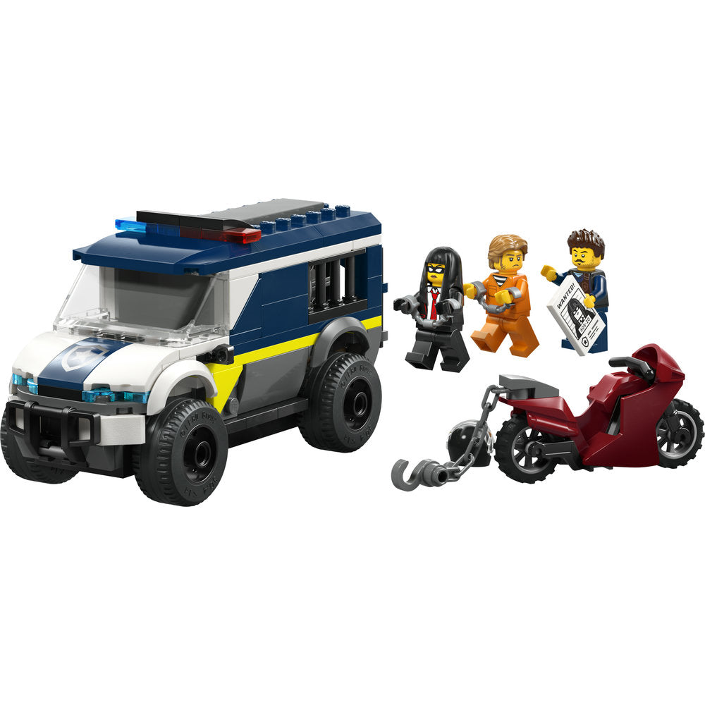 LEGO® City Police Prisoner Transport Van Building Toy 60479