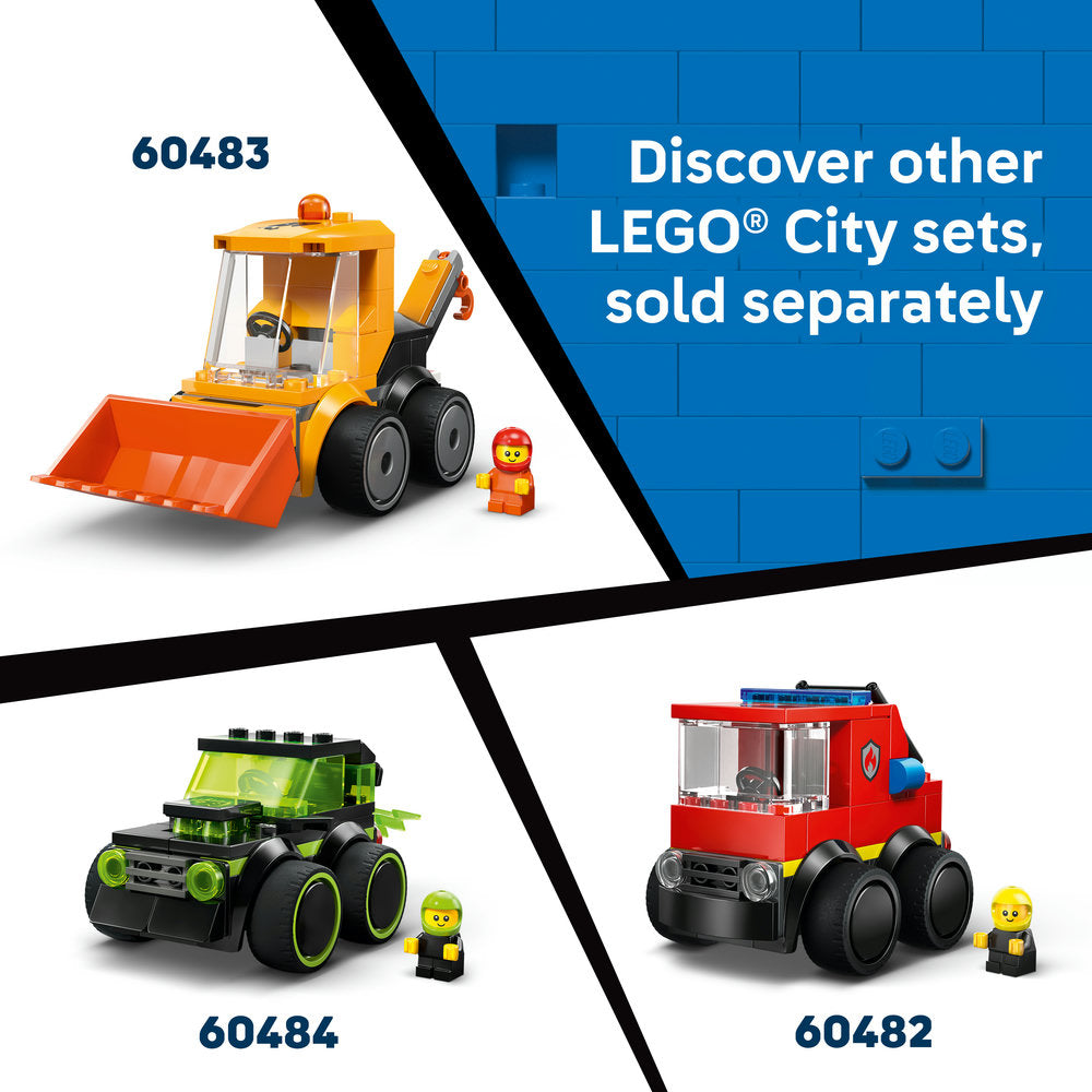 LEGO® City Rides – Police Truck Toy Building Set 60481