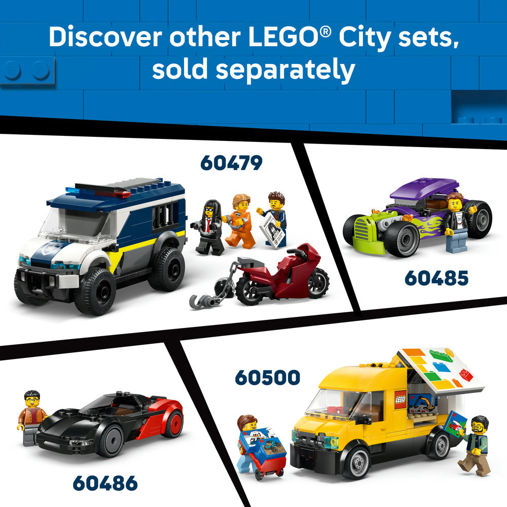 LEGO® City Fries Food Truck - Toy Building Set 60488