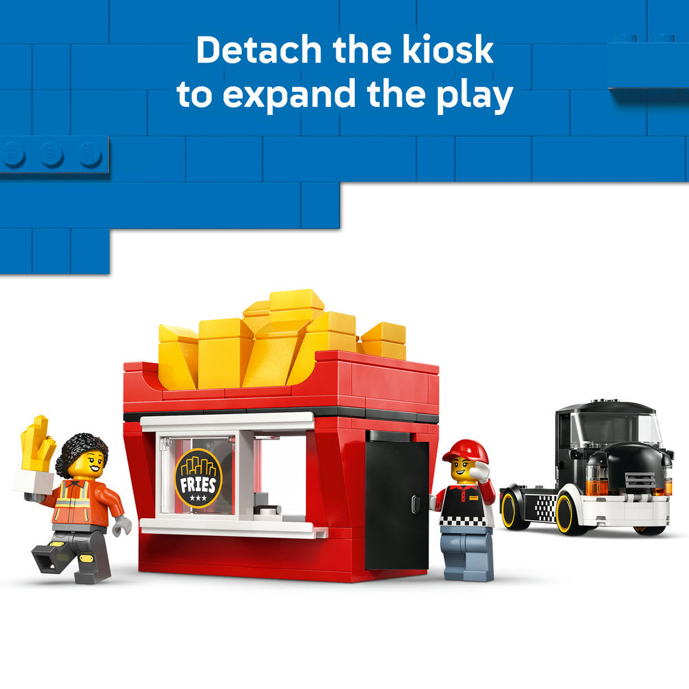 LEGO® City Fries Food Truck - Toy Building Set 60488