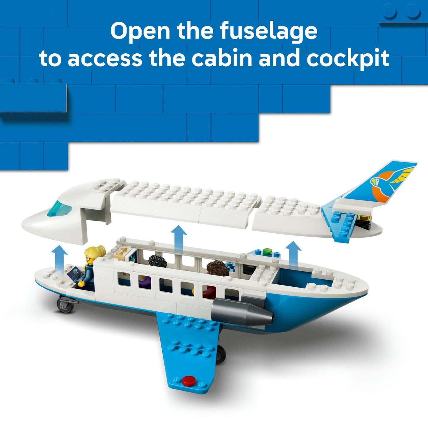LEGO® City Passenger Jet - Airplane Toy Building Set 60492
