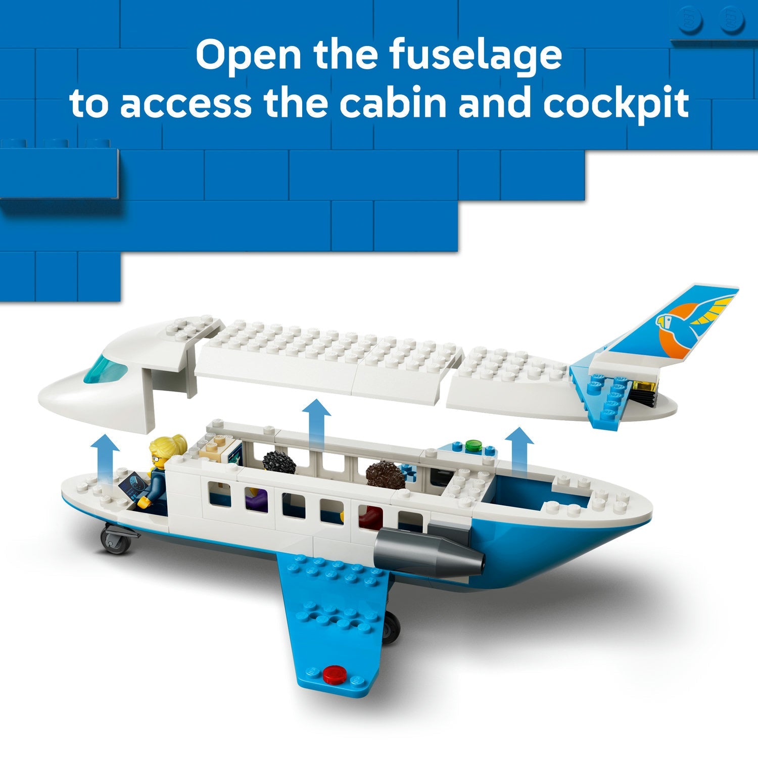 LEGO® City Passenger Jet - Airplane Toy Building Set 60492