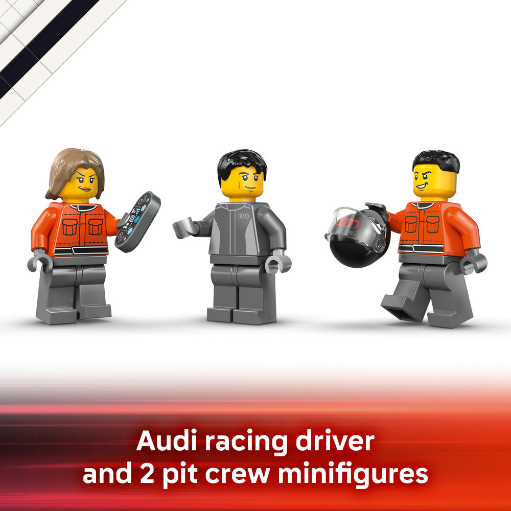 LEGO® City F1® Display Truck with Audi F1® Race Car Toy 60493