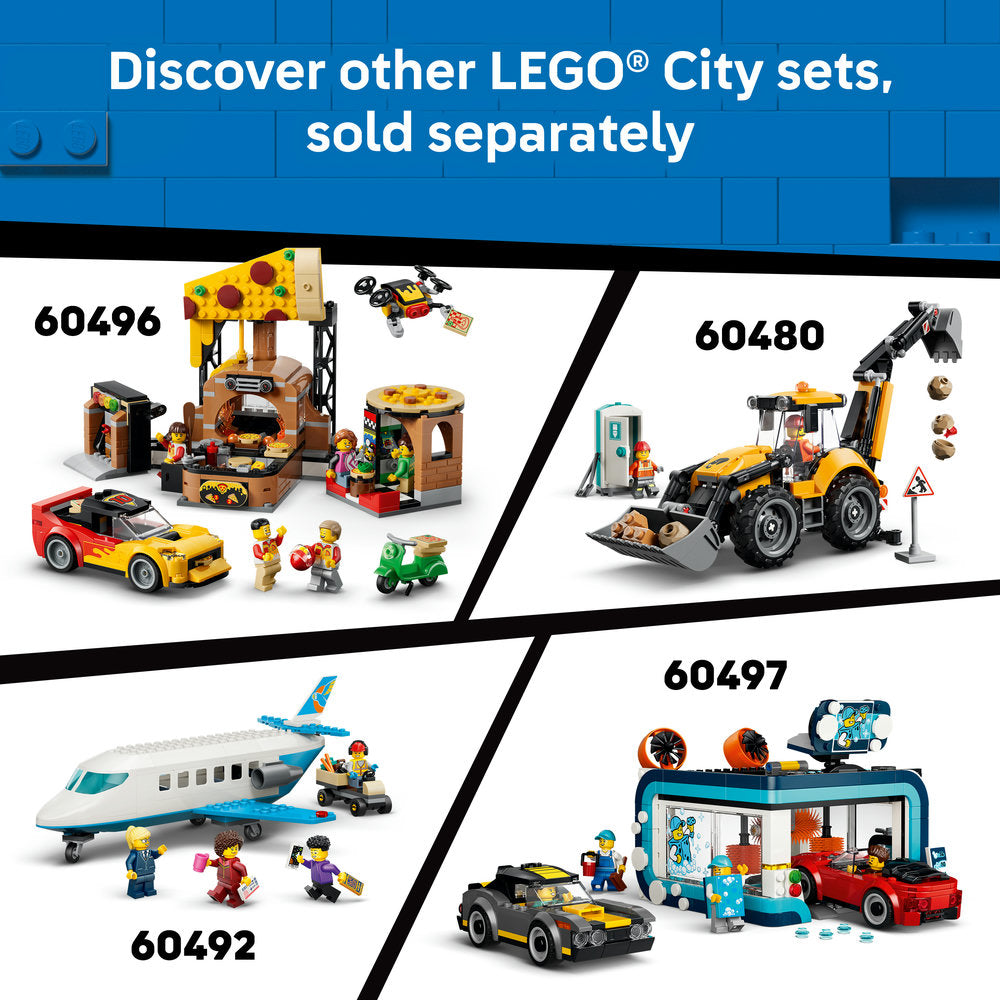 LEGO® City Dump Truck & Front End Loader Construction Toy 60494