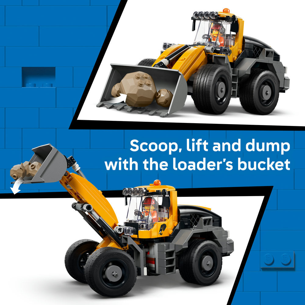 LEGO® City Dump Truck & Front End Loader Construction Toy 60494