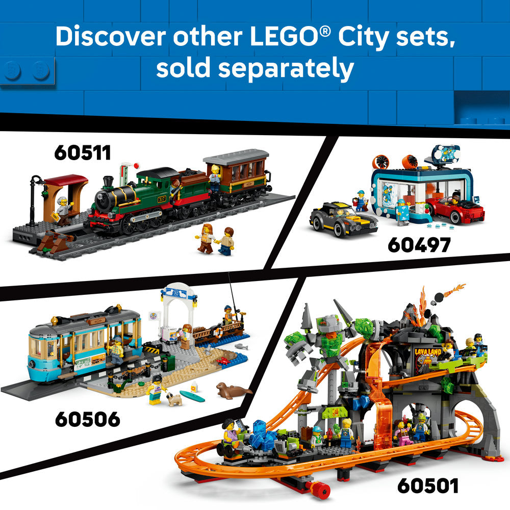 LEGO® City Pizza Delivery Experience with Vehicles 60496