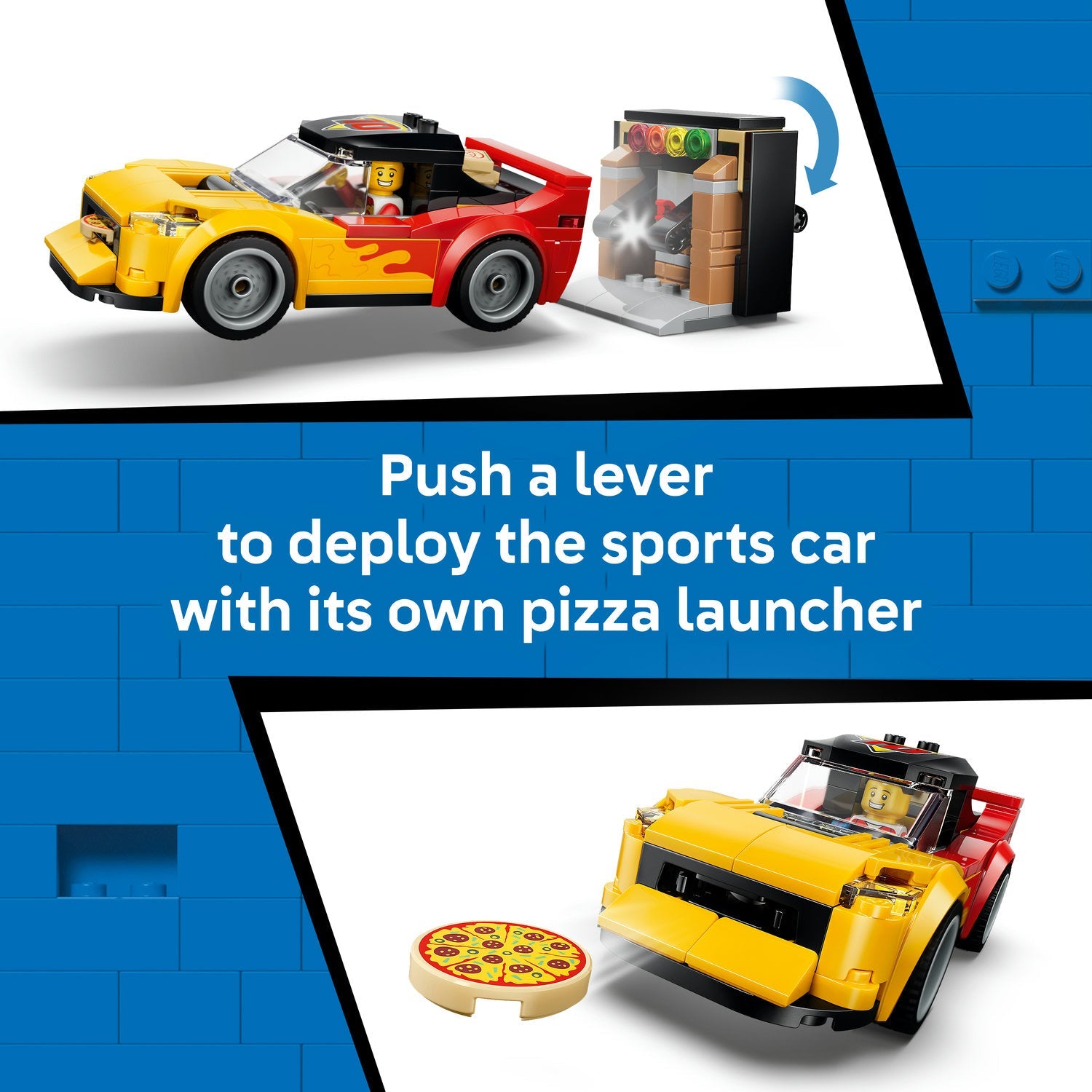LEGO® City Pizza Delivery Experience with Vehicles 60496
