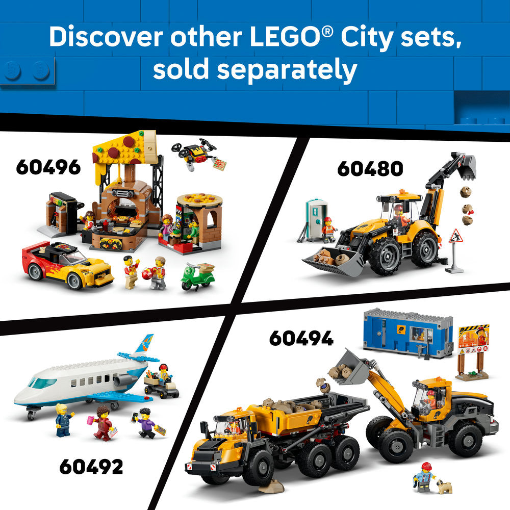 LEGO® City Drive-Through Car Wash - Building Kit 60497