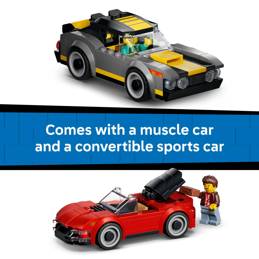 LEGO® City Drive-Through Car Wash - Building Kit 60497