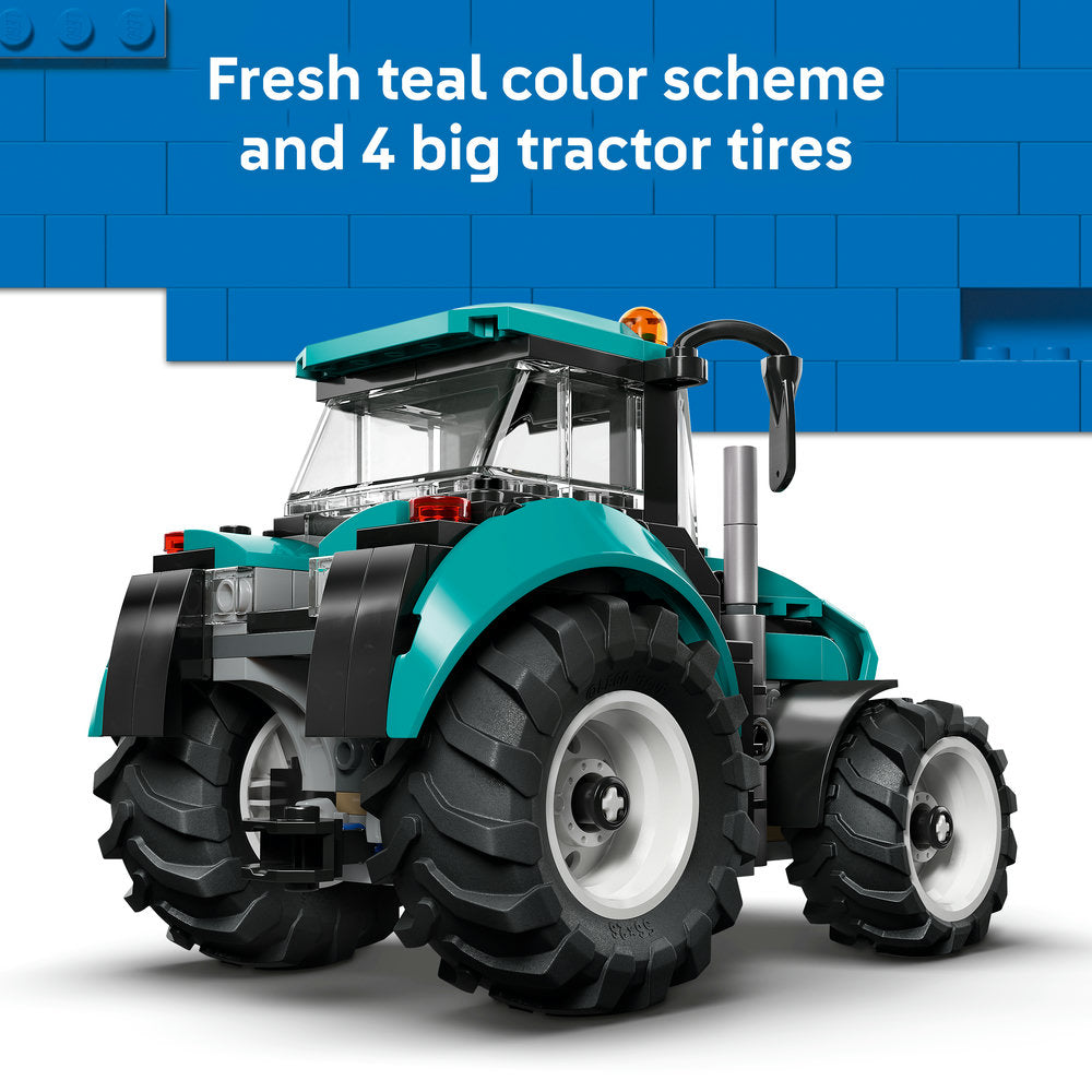 LEGO® City Tractor Farm Toy Building Set and Minifigure 60498