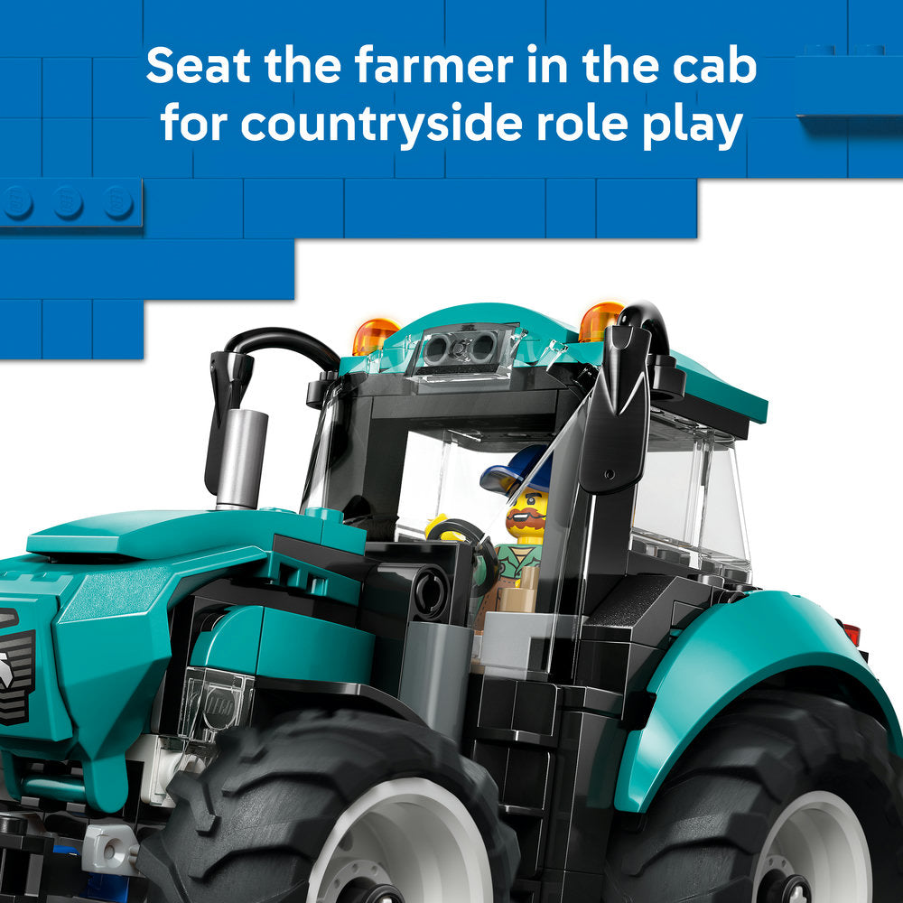 LEGO® City Tractor Farm Toy Building Set and Minifigure 60498