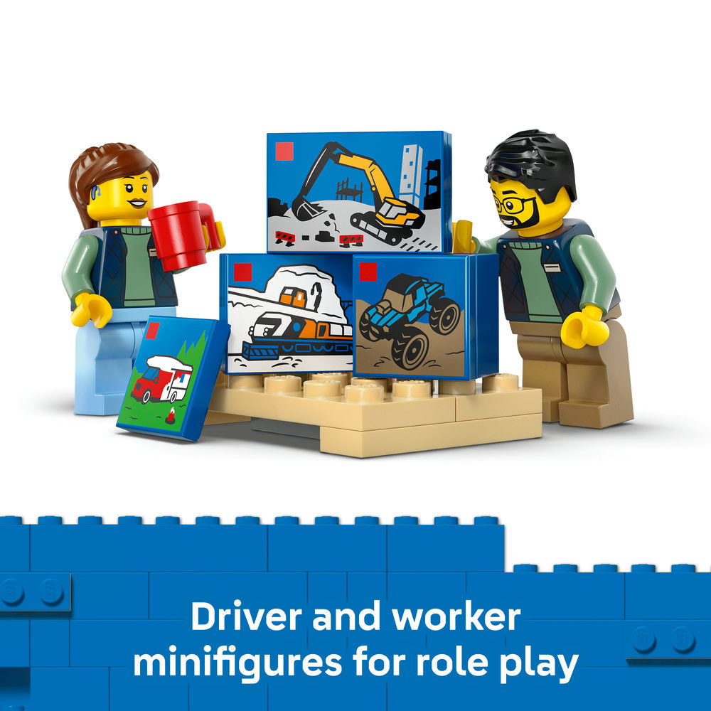 LEGO® City: The LEGO Van - Toy Building Set for Kids 60500