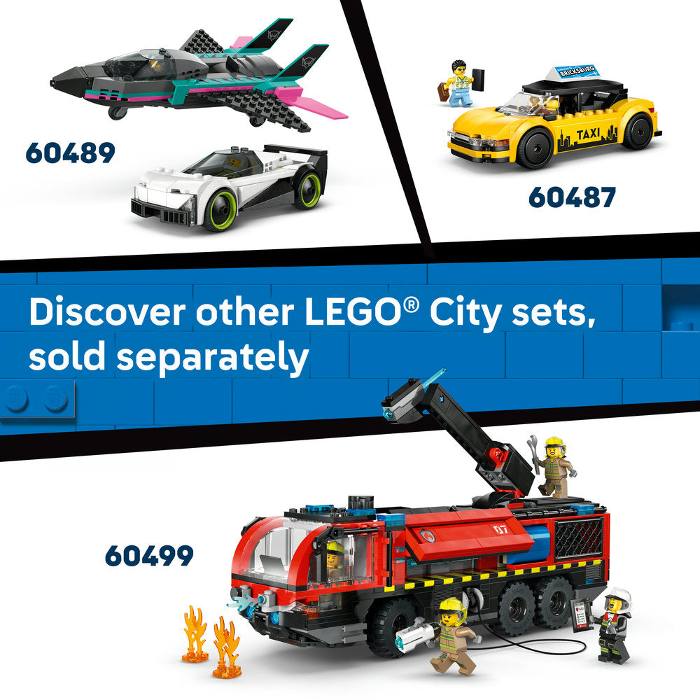 LEGO® City Airport with Airplane - Toy Model Airport Set - 60502