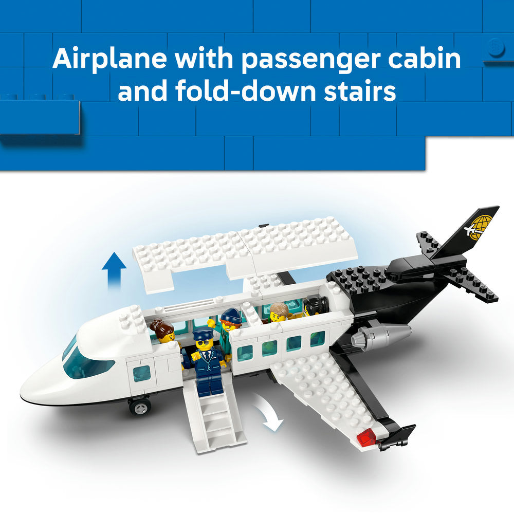 LEGO® City Airport with Airplane - Toy Model Airport Set - 60502