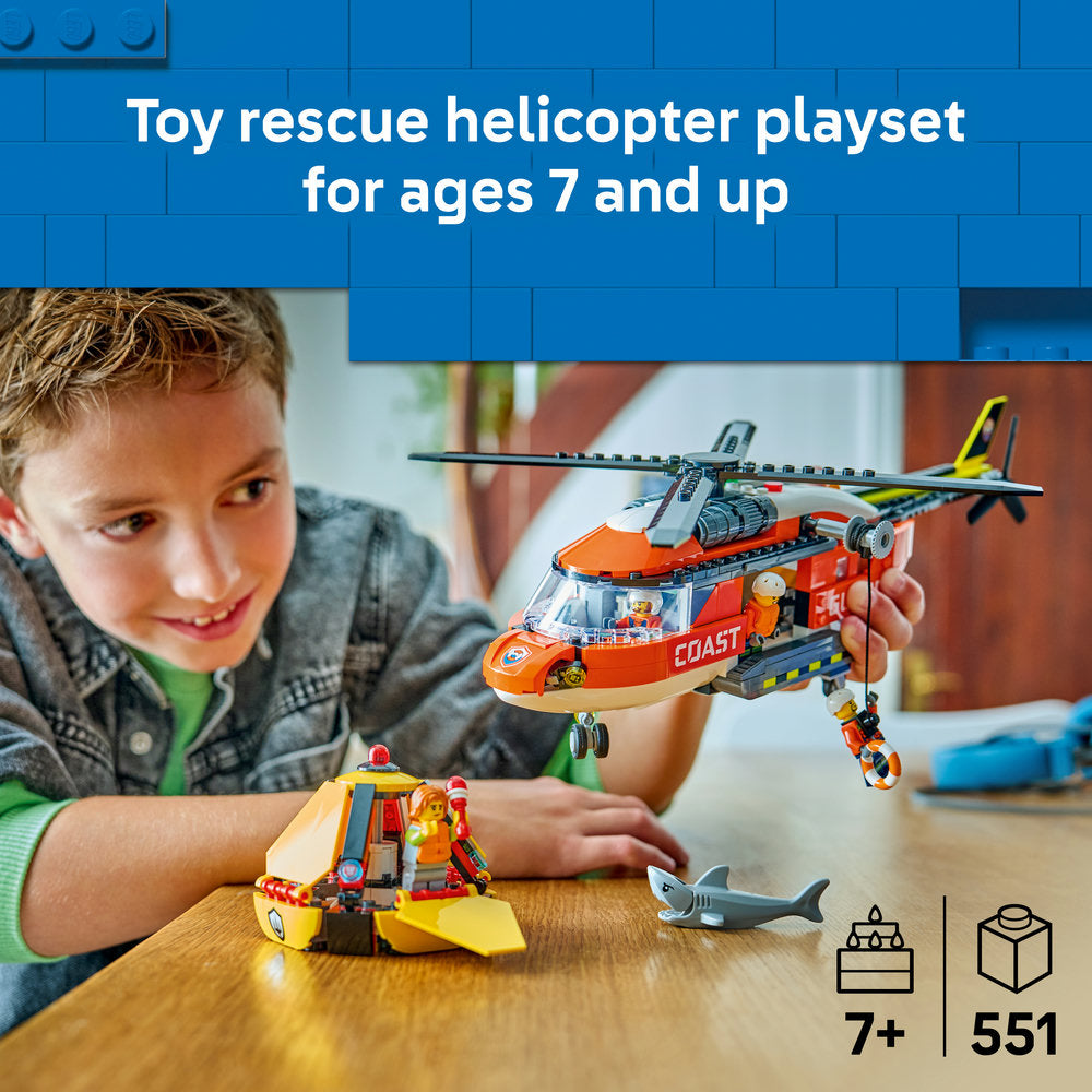 LEGO® City Coast Guard Helicopter Toy Building Set 60503