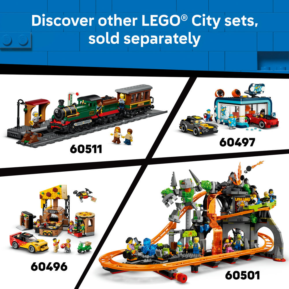 LEGO® City Classic Beach Tram - Train Toys 60506