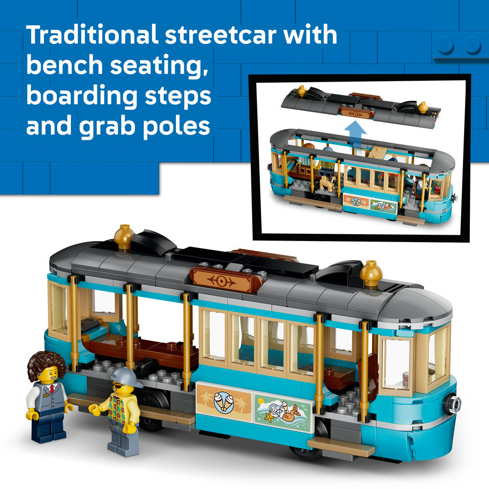 LEGO® City Classic Beach Tram - Train Toys 60506