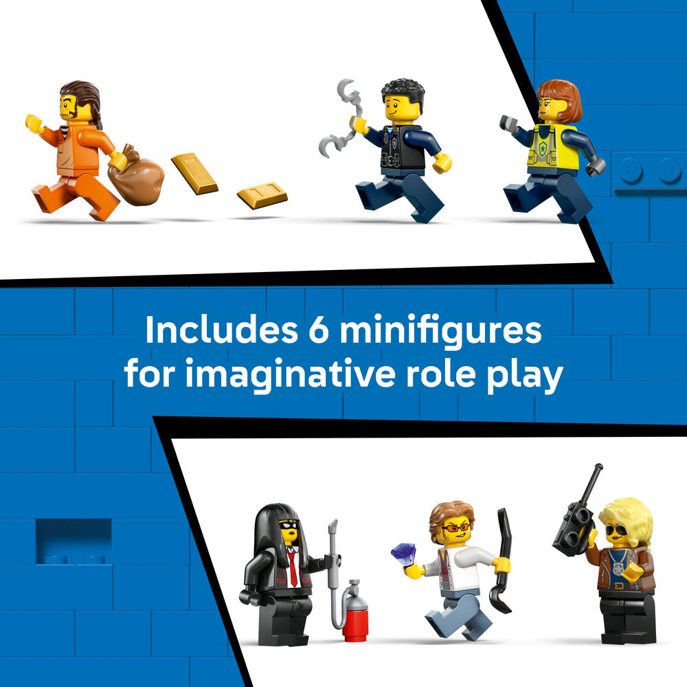 LEGO® City Police Train Heist - Toy Train Set 60508