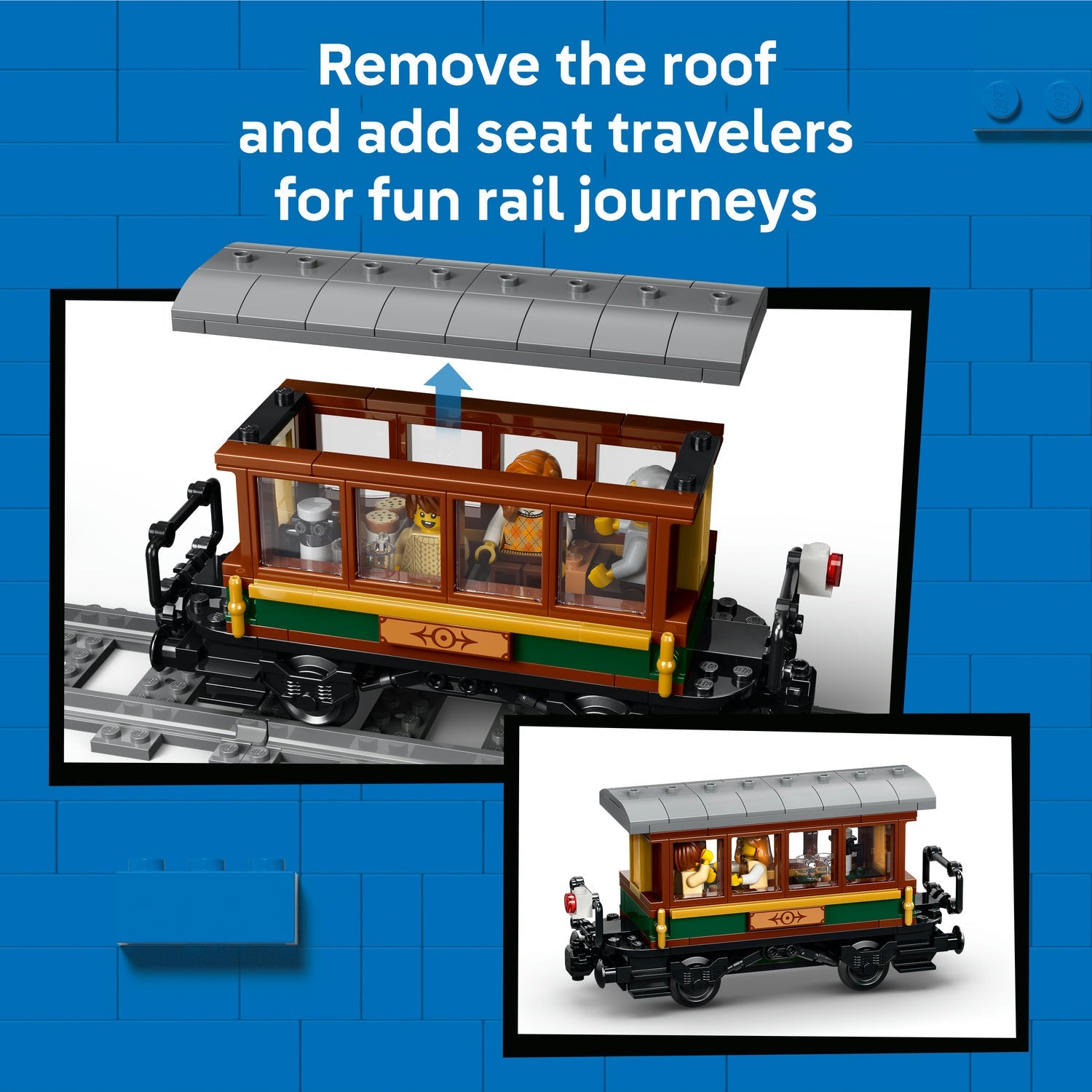 LEGO® City Vintage Steam Train - Toy Building Set 60511