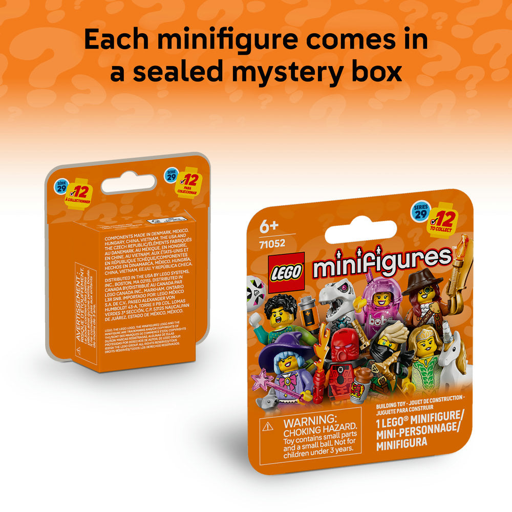 LEGO® Minifigures Series 29 Mystery Box Toy (1 of 12 to Collect) 71052