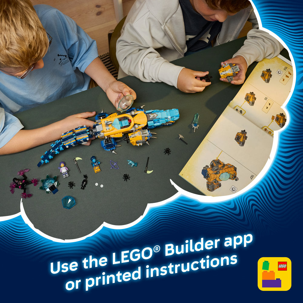 LEGO® DREAMZzz™ Crocodile Submarine Building Toy 71512