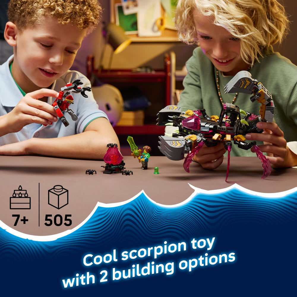 LEGO® DREAMZzz™ Nightmare Scorpion Digger Building Toy 71513
