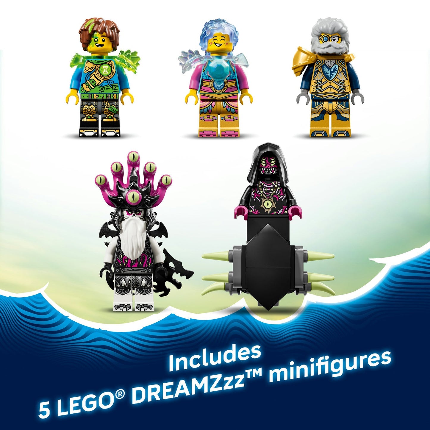 LEGO® DREAMZzz™ Tiger Shark Tank Building Set 71515