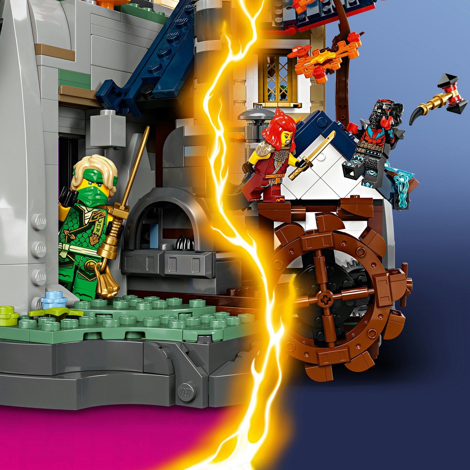 LEGO® NINJAGO® Tournament Temple City Adventure Toy Set 71814