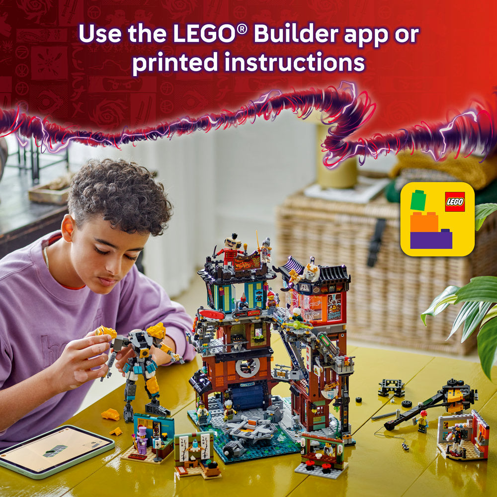 LEGO® NINJAGO® City Workshops Ninja Playset Building Kit 71837